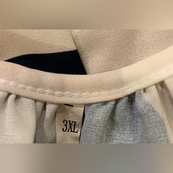 Sleeveless Polka Dot Camisole in Cream, Navy & Taupe - Picture 5 of 6